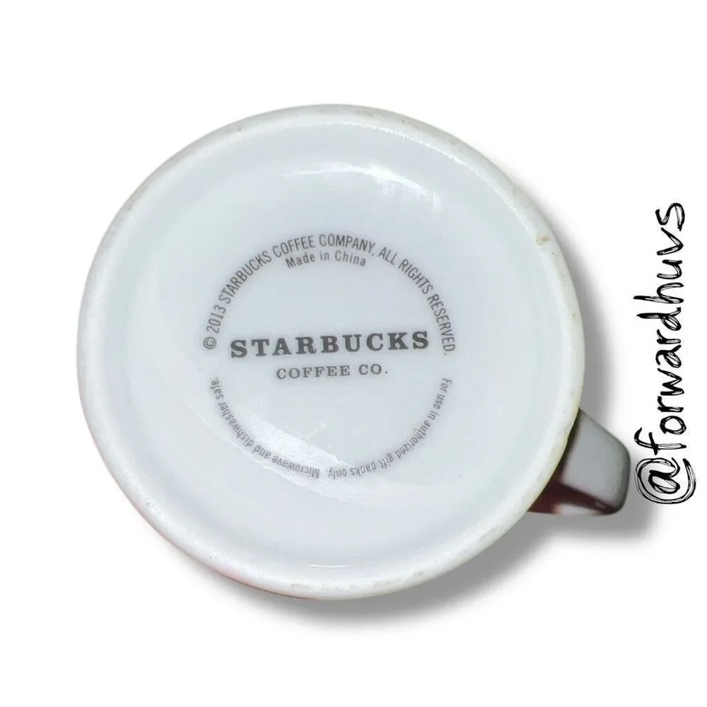 2013 Starbucks Winter Holiday Mug – Festive Ceramic Coffee Cup